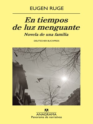 cover image of En tiempos de luz menguante